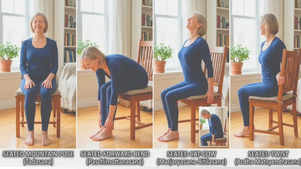 Chair Yoga for seniors: Complete Beginner Guide