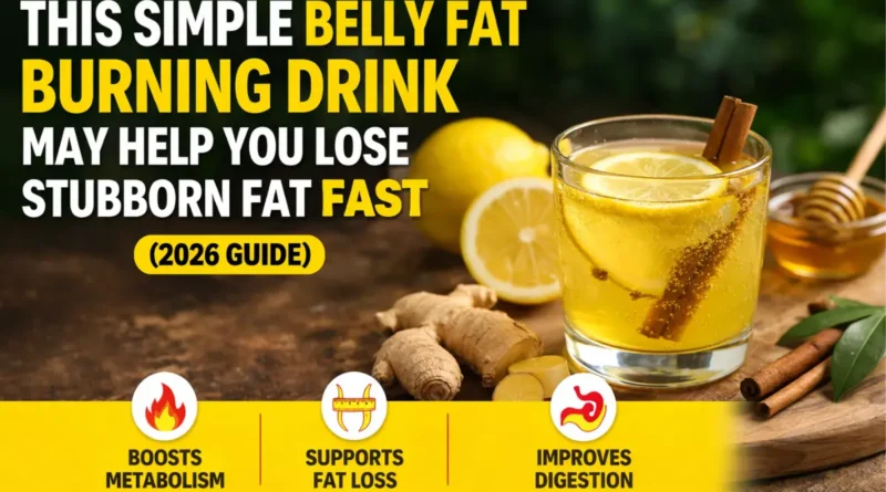 Simple Belly Fat Burning Drink